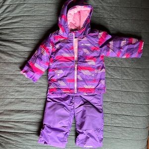 3T Ski Jacket and Bib Columbia Sportswear - Like new